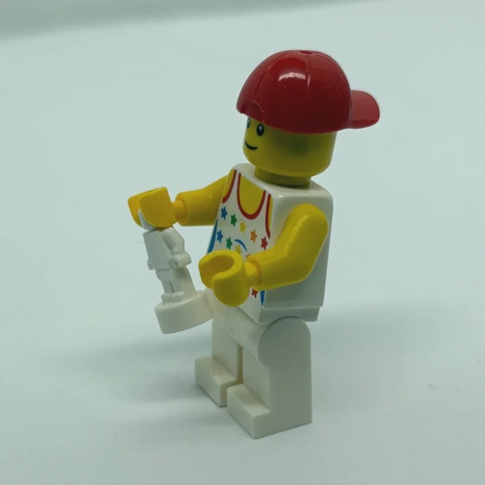 Lego minifigure colored